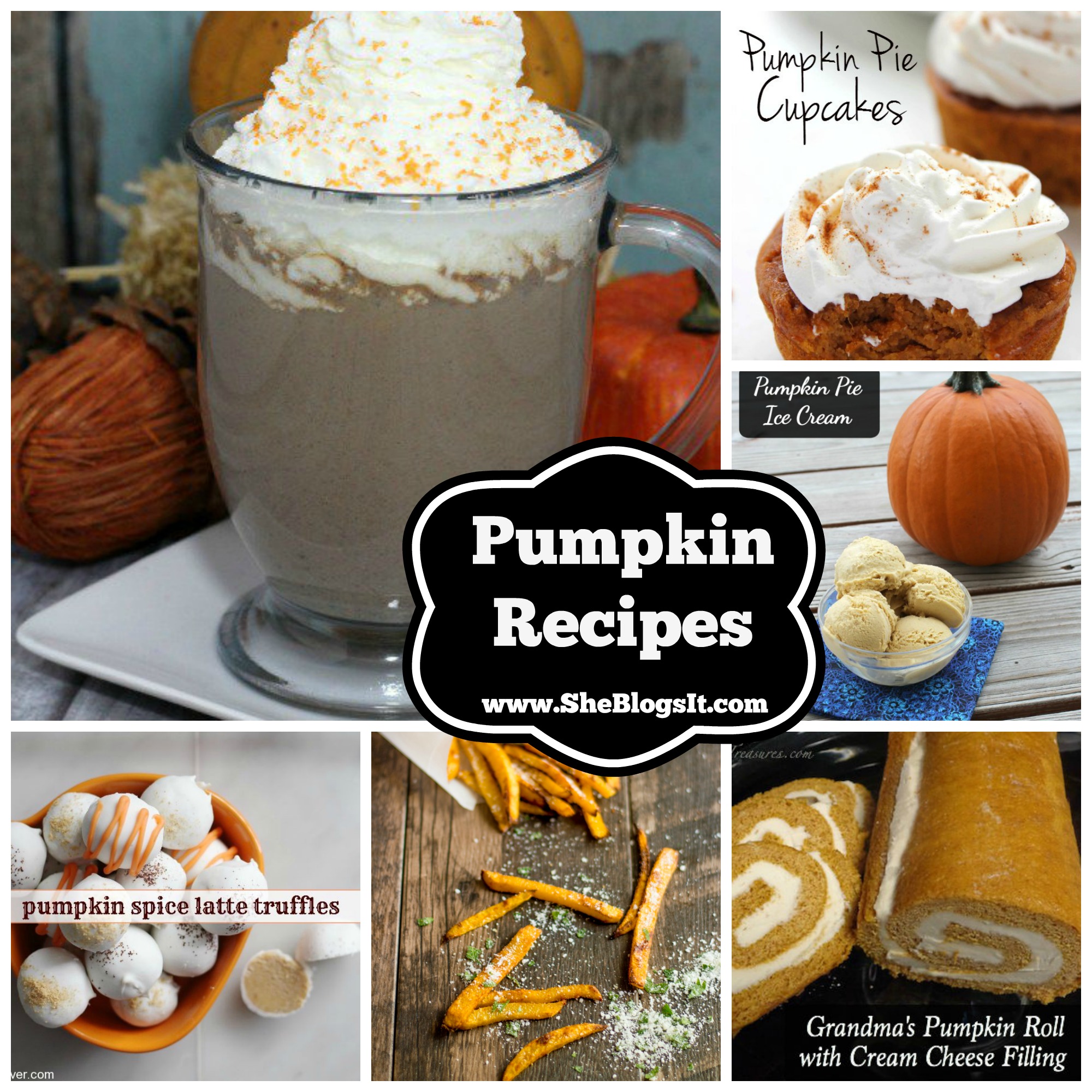 Pumpkin recipes- sheblogs