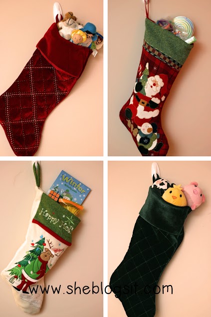 Stocking stuffers collage