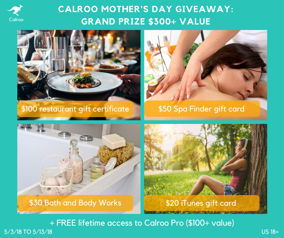 Facebook post - Calroo mothers day giveaway