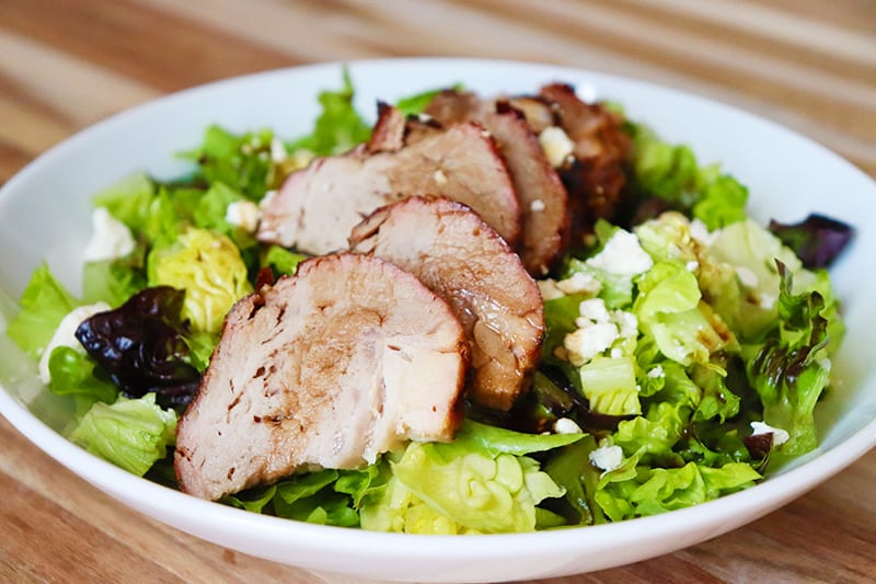 how-to-make-a-pork-loin-salad-keto-friendly - She Blogs It